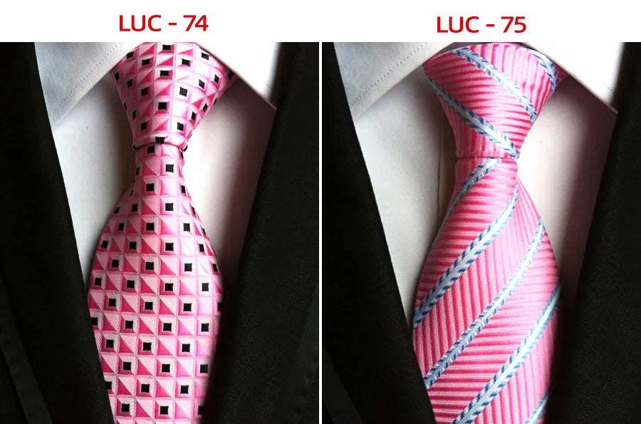 8cm Men's Tie Silk Plaids Floral Luxury Necktie Striped Ties For Men Business Formal Dresses Wedding Accessories Boy Tie