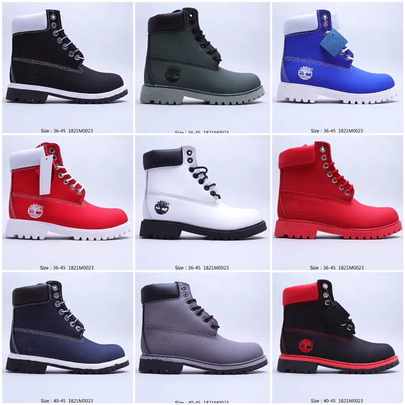 NEW 2024 TIMBERLAND Men Women Classic Bright Showy Martin Ankle Boots Leather Anti Fatigue Outdoor High Top Shoes Hiking Shoes Eur36-45 WE OFFER 10% OFF FOR ALL OUR PURCHASES