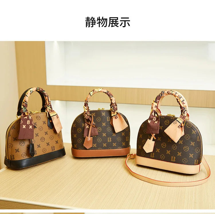 New collections BANI'S CHARM Women's Bag Classic and Fashionable Shell Bag 2024-2025 New Designer High end Skew Straddle Women's Handbag FREE SHIPPING