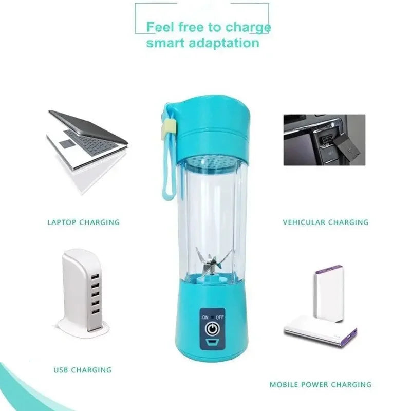 BRAND NEW 2024 Electric Juicer Mini Portable Blender Fruit Mixers Fruit Extractors Multifunction Juice Maker Machine Blender Smoothies Mixer