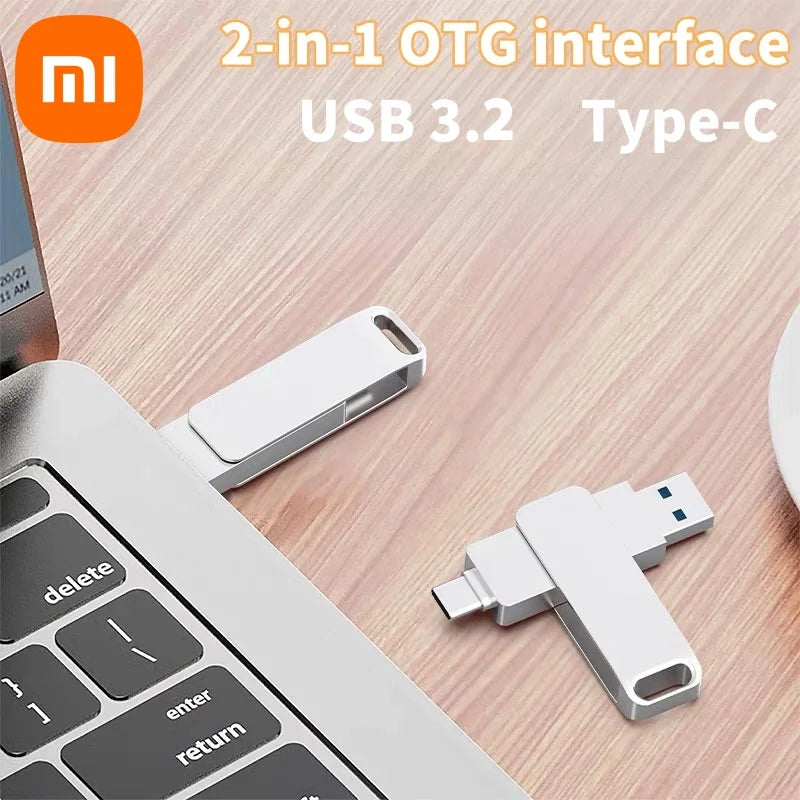 Xiaomi 16TB Flash Drive Usb 3.2 Super High Speed Metal Transfer U Disk Pen Drive Waterproof Type C Disk SSD USB Drive Disk WHEN YOU BUY ONE WE WILL OFFER YOU A FREE LAPTOP STAND GIFT ORDER NOW BEFORE THIS PROMOTION END