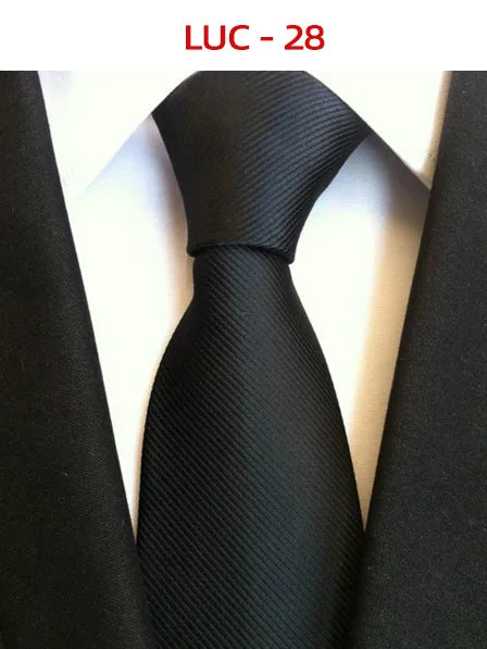 8cm Men's Tie Silk Plaids Floral Luxury Necktie Striped Ties For Men Business Formal Dresses Wedding Accessories Boy Tie