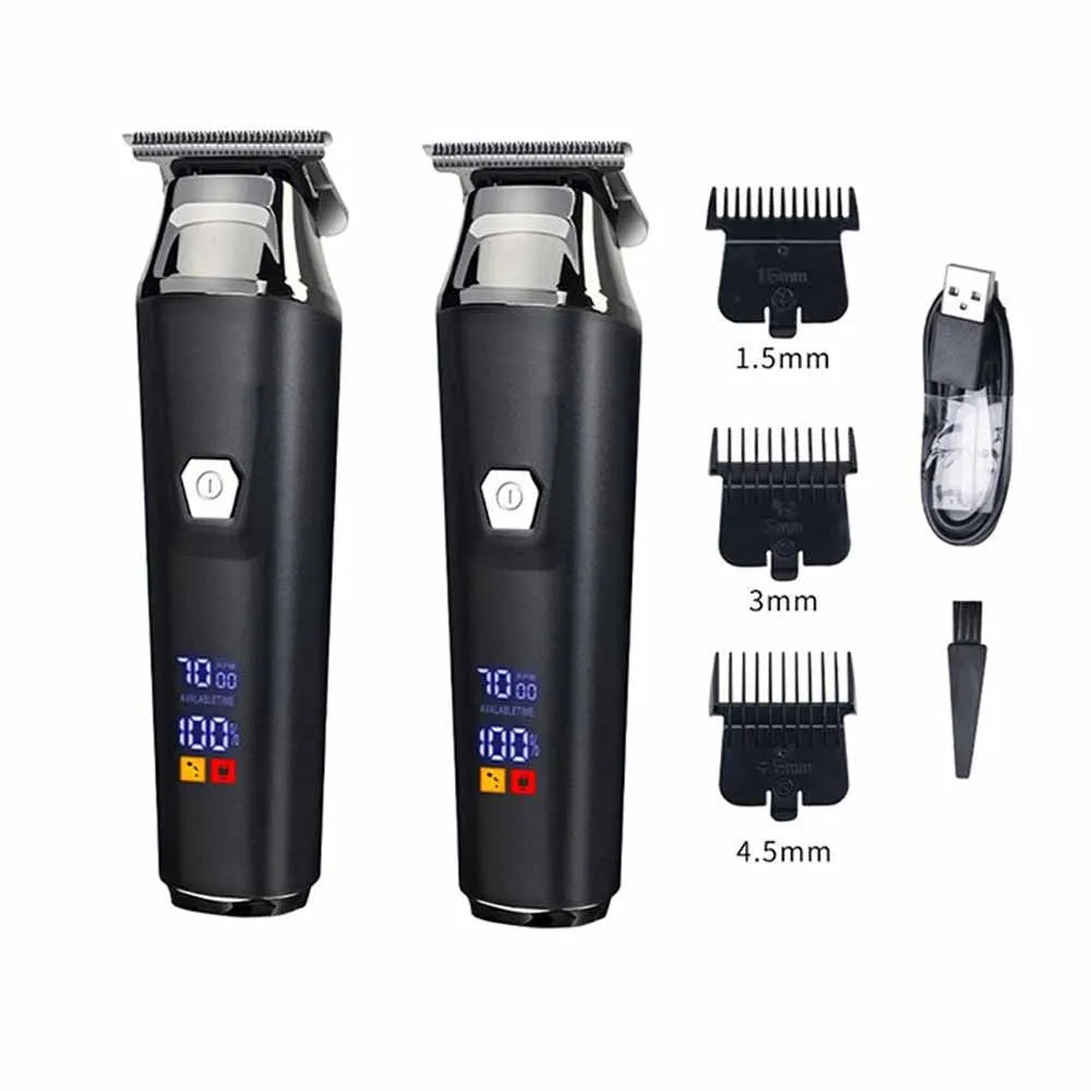 Hair Clippers For Hair Salons Professional Electric Hair Clippers kit for Men Cordless Clippers Hair Trimmers Grooming Set 1/2PC