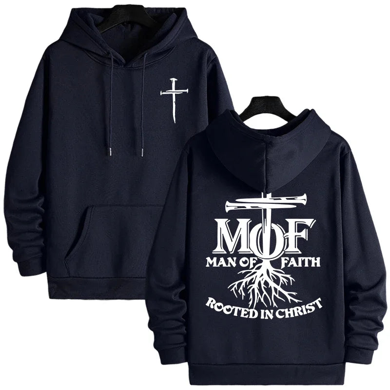 Jesus Christ Print Men Plus Size Hoodie Casual Sport Fashion Outdoor Street  Autumn Winter Sweatshirt Clothing Top 2025 -2026