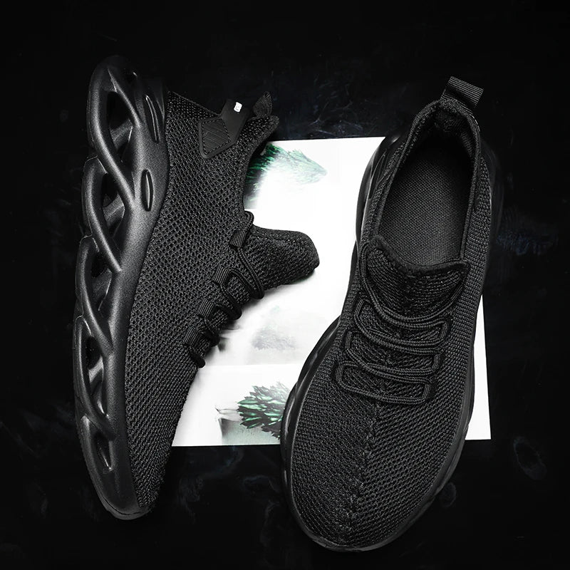 MAEDEF Casual Shoes Men Sneakers Running Shoes Non-slip Mesh Breathable Summer Outdoor Sports Shoe Anti Slip Walking Male Shoes