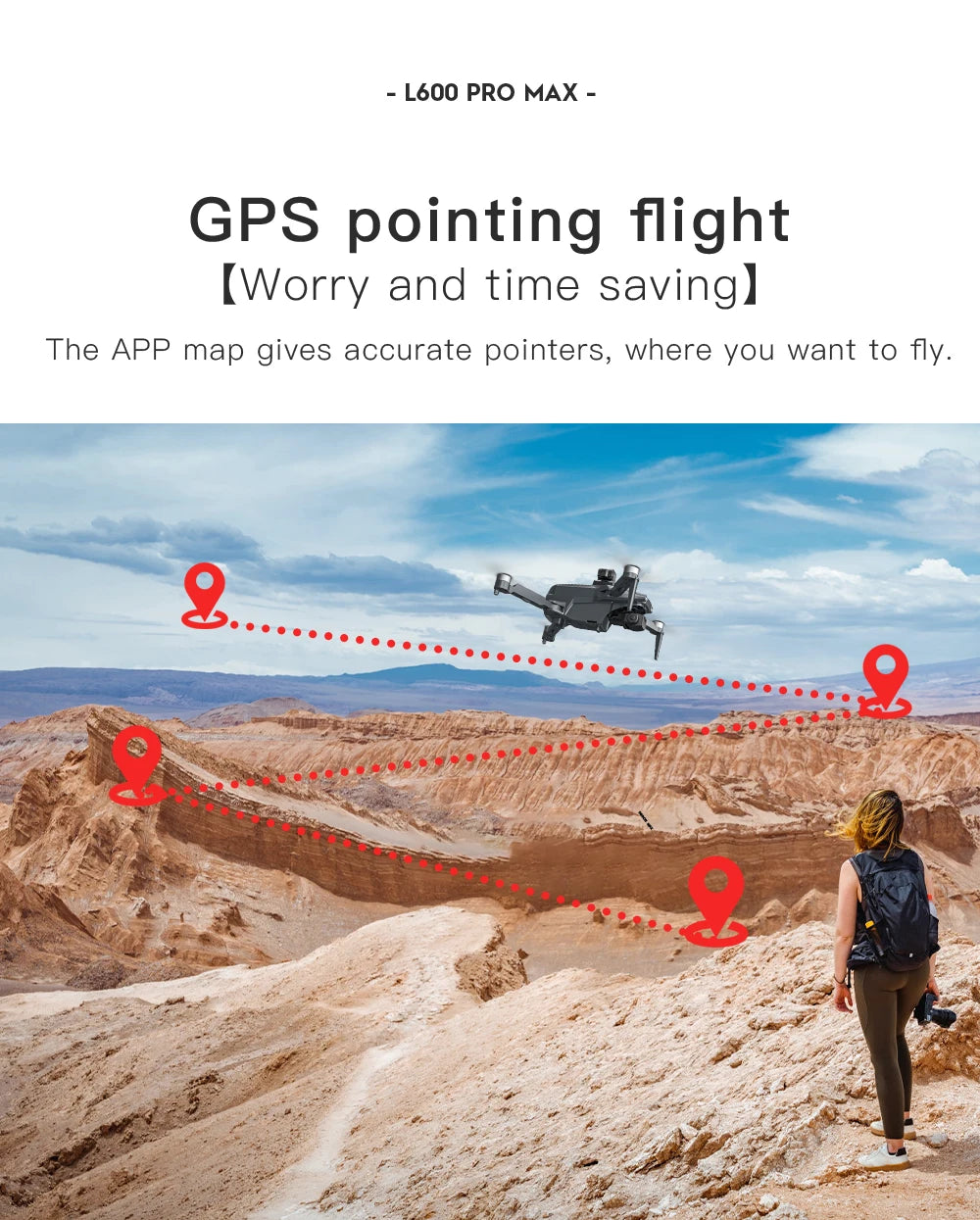Big Sales now L600 PRO MAX GPS Drone Professional 4K 3-Axis PTZ HD Dual Camera Obstacle Avoidance Brushless Motor 5G WIFI RC Quadcopter Toys