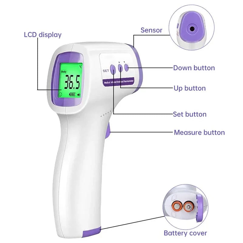 LCD Portable Health Care Pulse Meter BP Monitor Automatic Digital Arm Blood Pressure Monitor Tonometer Meter Sphygmomanometer