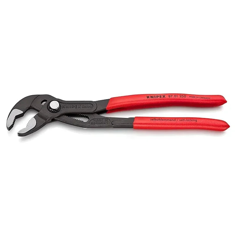 KNIPEX  Cobra Pliers Set 3 Piece Self-locking Pinch Guard High-Tech Water Pump Plier Package  Tools  Alicates 002009 V02