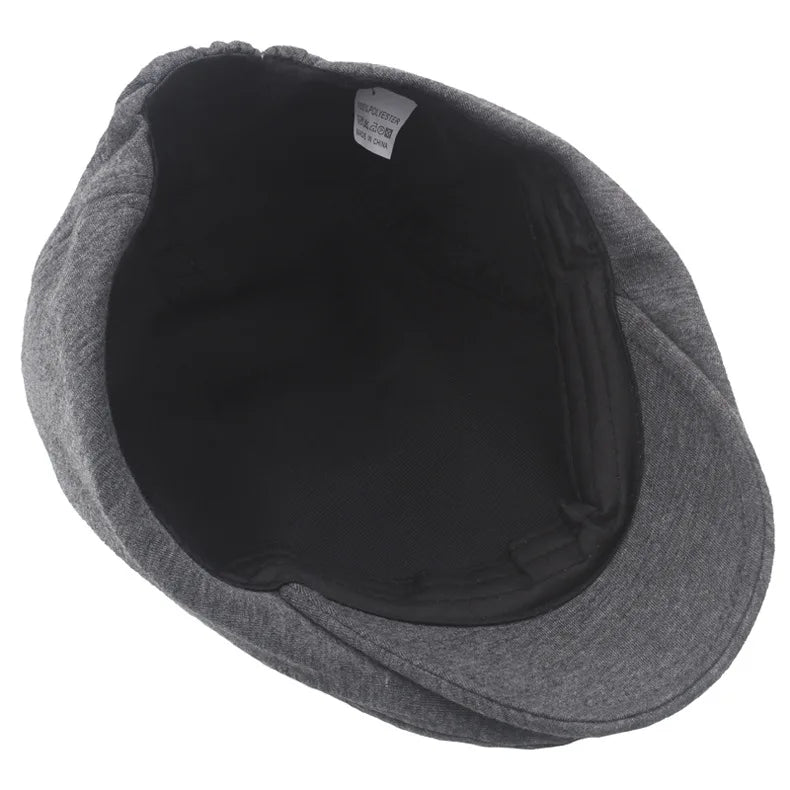 Men's Flat Hat Ivy Gatsby Newsboy Winter Spring Autumn Driving Cabbie Hunting Cap
