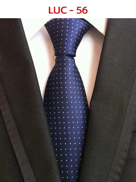 8cm Men's Tie Silk Plaids Floral Luxury Necktie Striped Ties For Men Business Formal Dresses Wedding Accessories Boy Tie