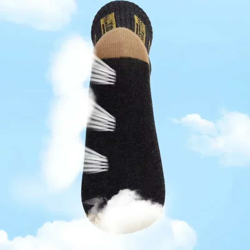 Big Big Sale NOW in AMAZONY EPIC 10 Pairs Breathable Cotton Sports Stockings Men Bamboo Fiber Autumn and Winter Men Socks Sweat Absorption Deodorant Business Sox