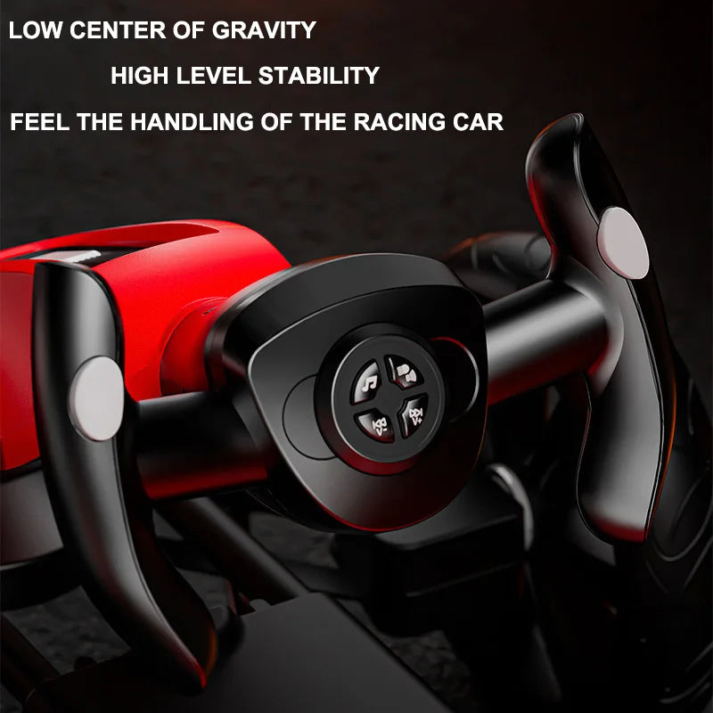 New Electric Racing Go Kart Foldable Design with Remote Control & Music, No installation required