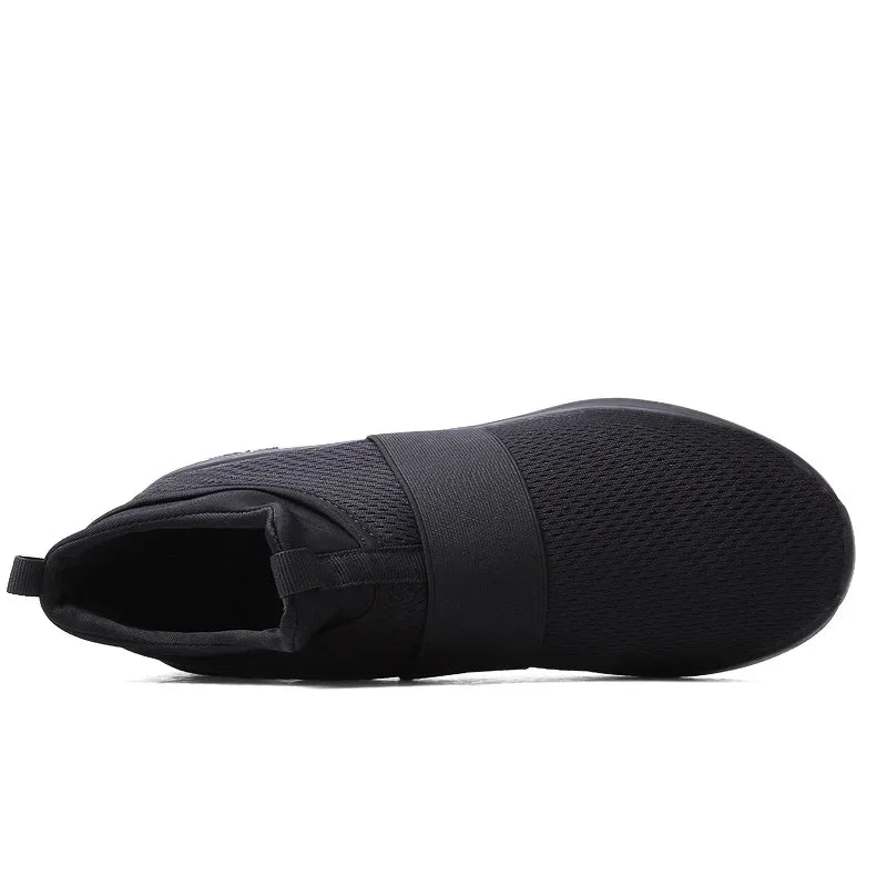 2025 Men Casual Shoes Sneakers Fashion Loafers Comfortable Mesh Mens Shoes Footwear Lightweight Walking Shoes White Size 46 Big Big SALES Now