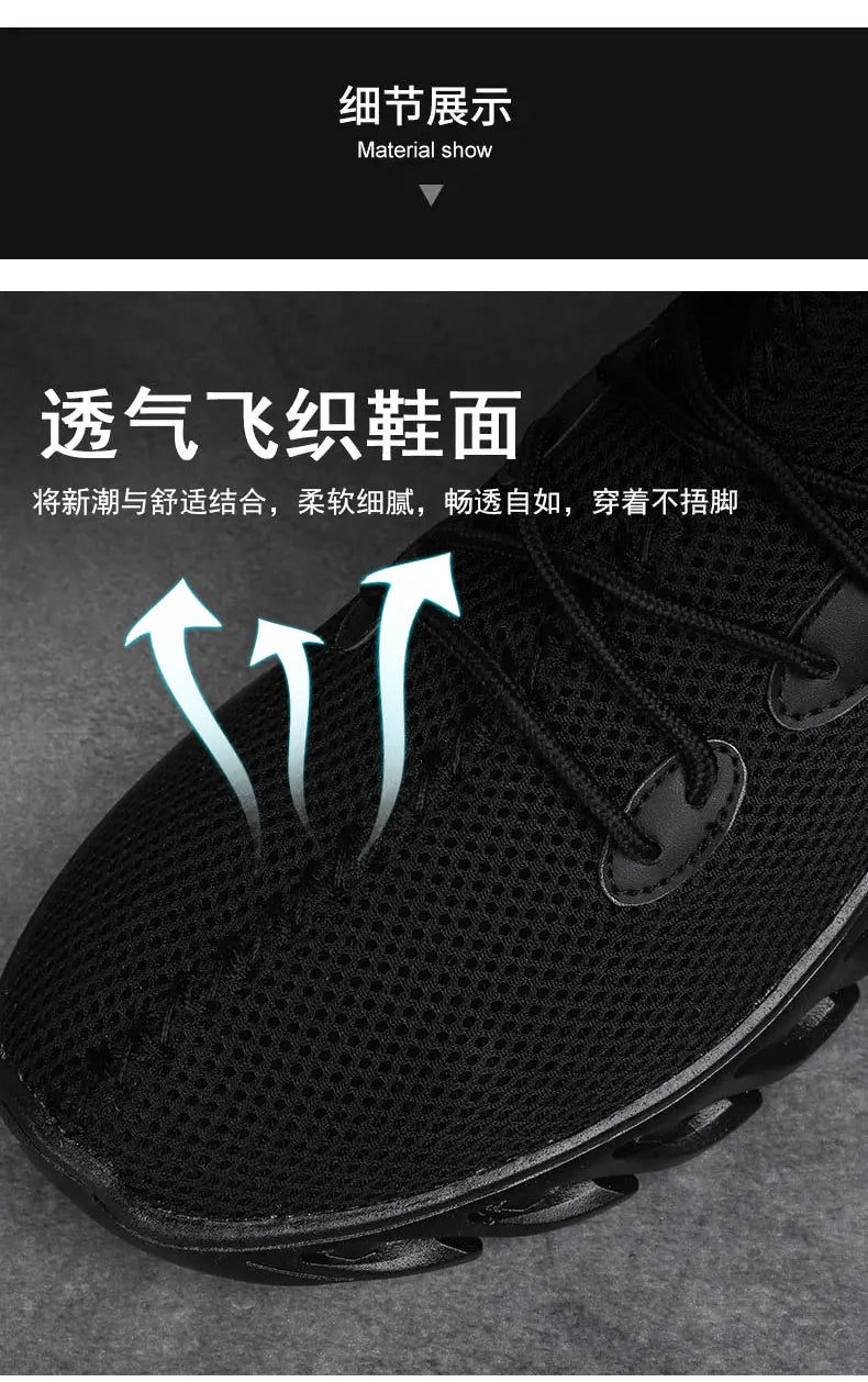 New 2024 Hot Selling Men's Mesh Lace-up Casual Sneakers Fashion Brand for Men's Shoes Light Breathable Tennis Shoe Outdoor Sport Shoes
