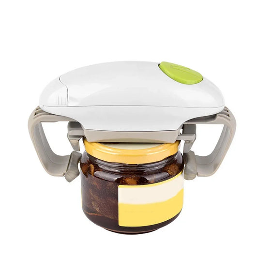 Automatic Can Opener One Jar Bottle Opener Electronic Hands Free Battery Operated Kitchen Beer Bottle Open Tool