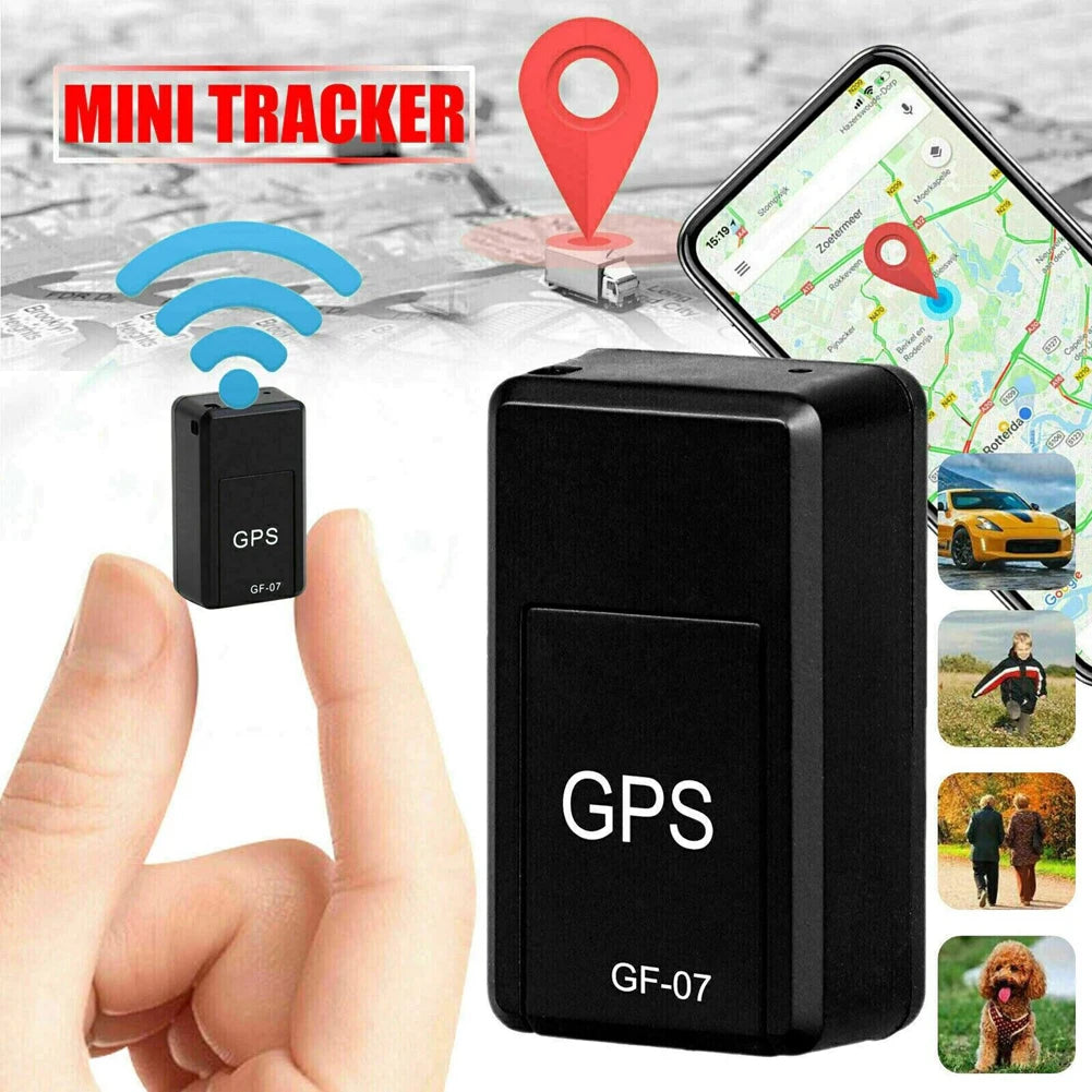 AMAZONY NEW 2024 20-1pc Mini GF 07 GPS Car Tracker Real Time Tracking Anti Theft Anti Lost Locator Strong Magnetic Mount SIM Message Positioner