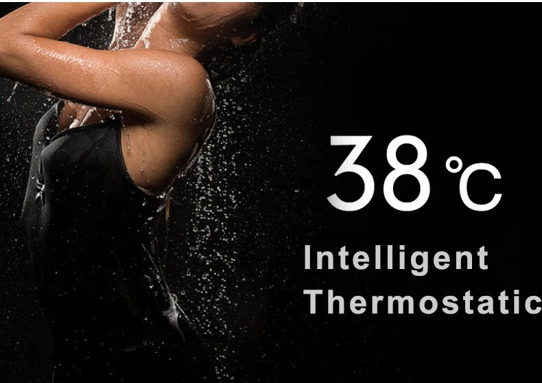 Free Shipping - Brand New 2024-2025 Gold Thermostatic Bathroom Shower Set Hot Cold Bathroom Faucet Accessories 12 Inch Shower Head Golden Bathroom Shower System