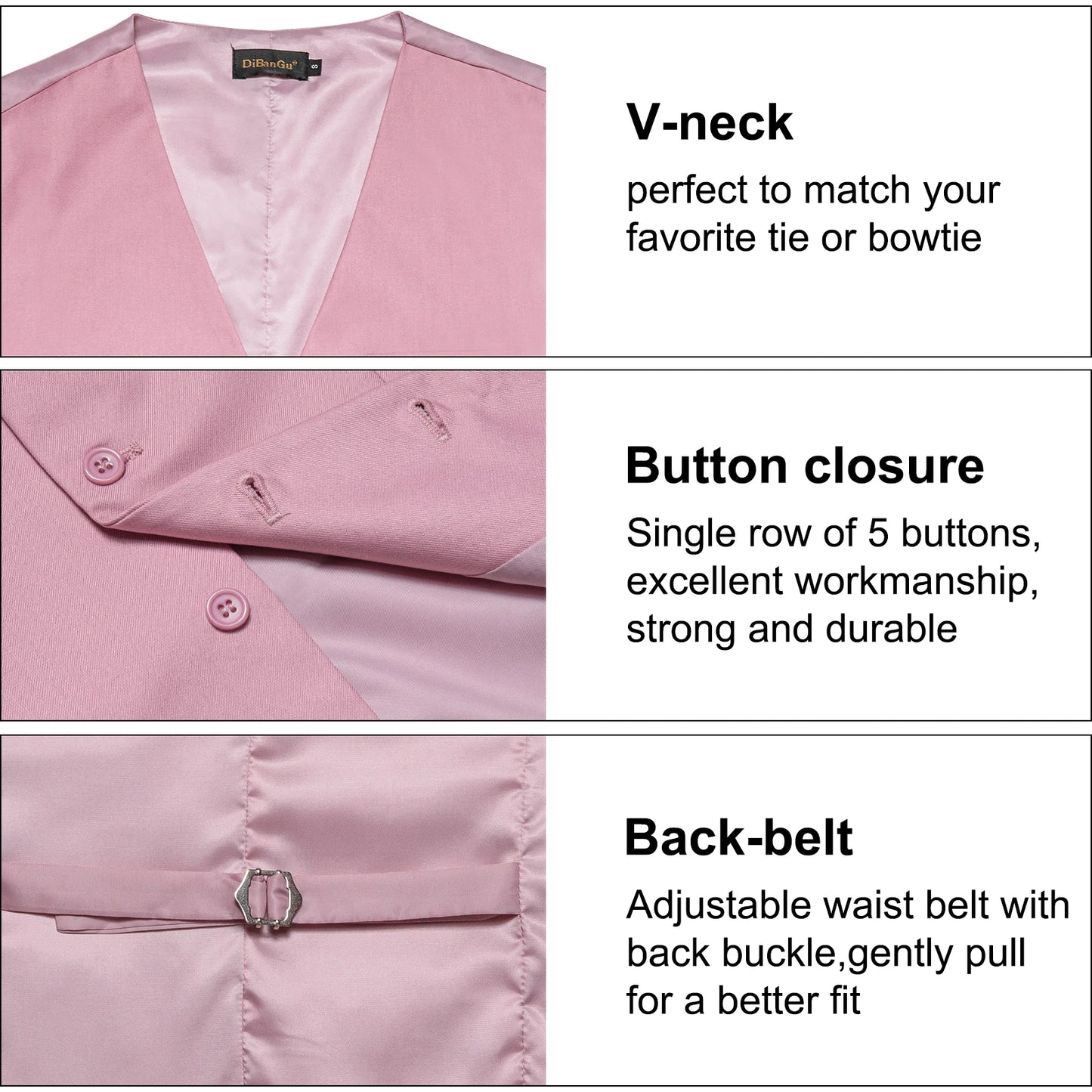 Exquisite Casual Men's Vest Fashion Necktie Handkerchief Fromal Slim Fit Dress Waistcoat for Man Business Free ship