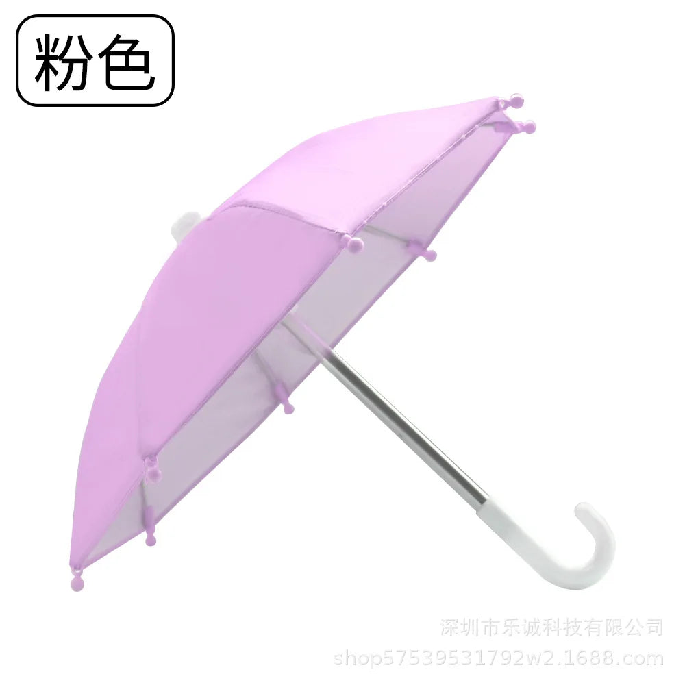 Mini Sunshade Umbrella Cute Craft Firm And Sturdy 1pc Motorcycle Phone Holder 43 G Motorcycle Decoration Ultraviolet Rays Block