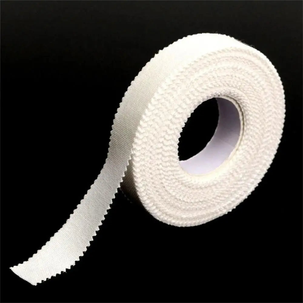 1PC Medical Waterproof Cotton White Premium Adhesive Tape Sport Binding Physio Muscle Elastic Bandage Strain Injury Care Support
