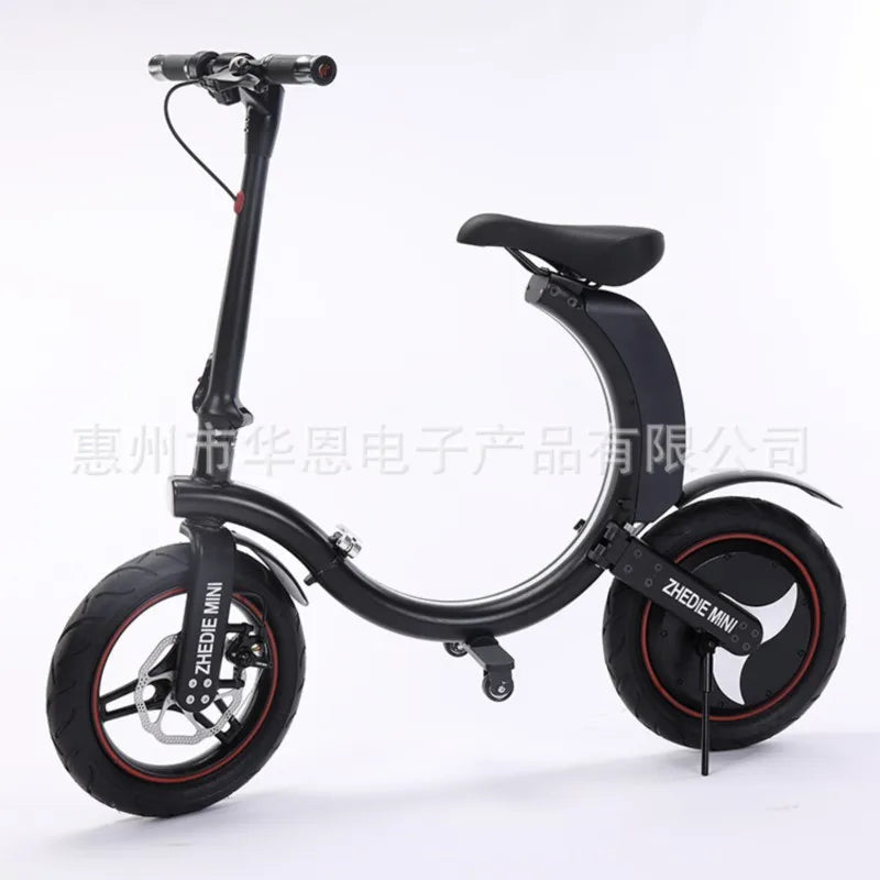 New 2025 Moped Folding Intelligent Mini Adults Electric Bike Lithium-ion Batteries Light and Convenient Electric Scooter
