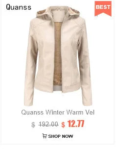 New In 2024 Spring Autumn Women's Pu Leather Jacket Fashion Casual Streetwear Coats Office Lady Black Zipper Jackets Outerwear