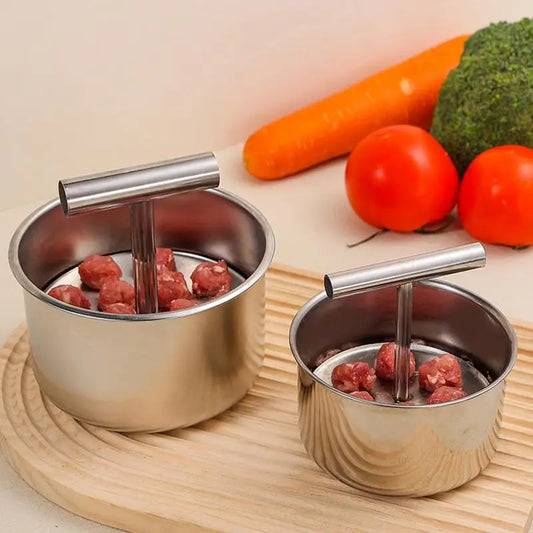 Meatball Maker Kitchen Extruded Meatball Making Tool Frikadeller Maker Meat Ball Mold Stainless Steel Meatball Shaper Gadgets