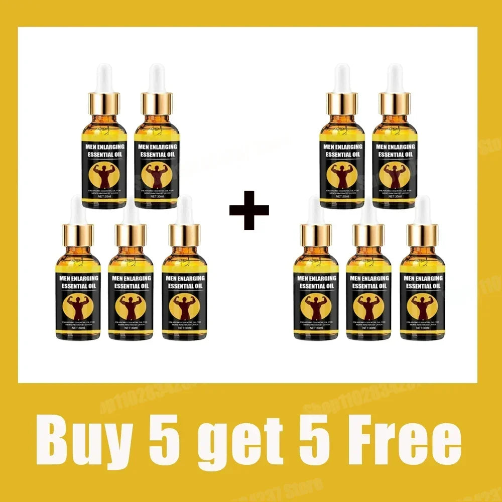 Men's enlargement massage oil lasts longer, size is larger, growth extension oil XXXL long-lasting enhancement of sex vitality