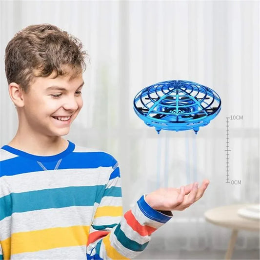 Mini Induction RC Quadcopter  Hand UFO Ball Sensing Aircraft Electric Toy for Kids