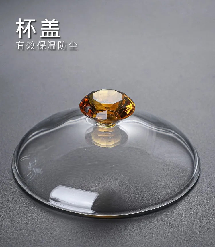 Glass Magnetic Tea Set Lazy Person  Making Tool Automatic   Pot