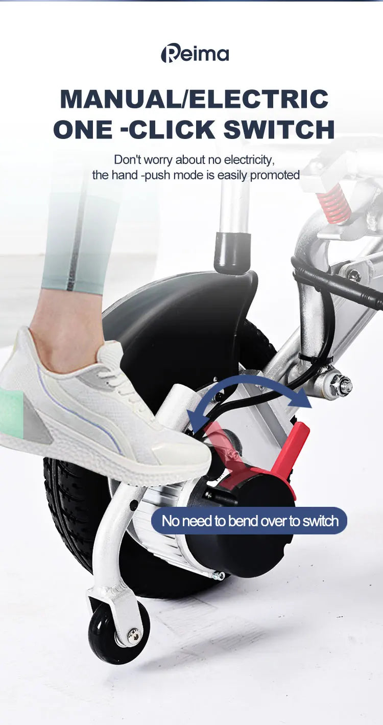 Seniors Disabled Elderly Nursing Health Care Products Khaki Folding Transport Electric Wheelchair with Arms Removable Footrest