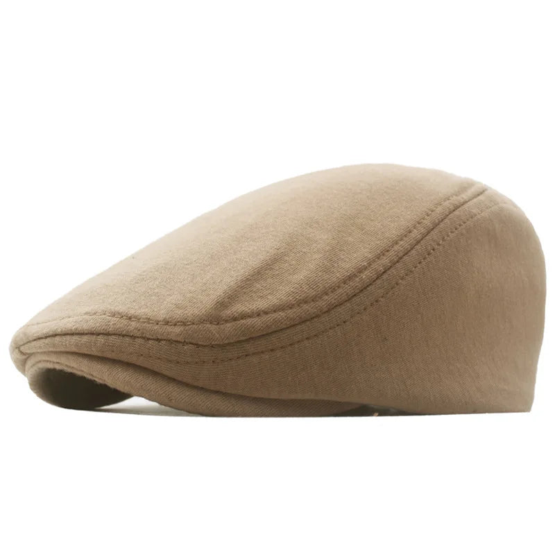 Men's Flat Hat Ivy Gatsby Newsboy Winter Spring Autumn Driving Cabbie Hunting Cap
