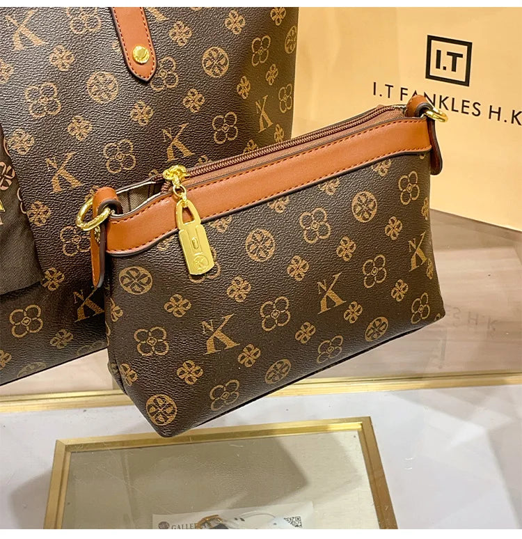 Brand Women's Handbag 2024- 2025 New Autumn/Winter Fashion Large Capacity Designer Shoulder Bag Retro Luxury Handheld Crossbody Mother FREE SHIPPING