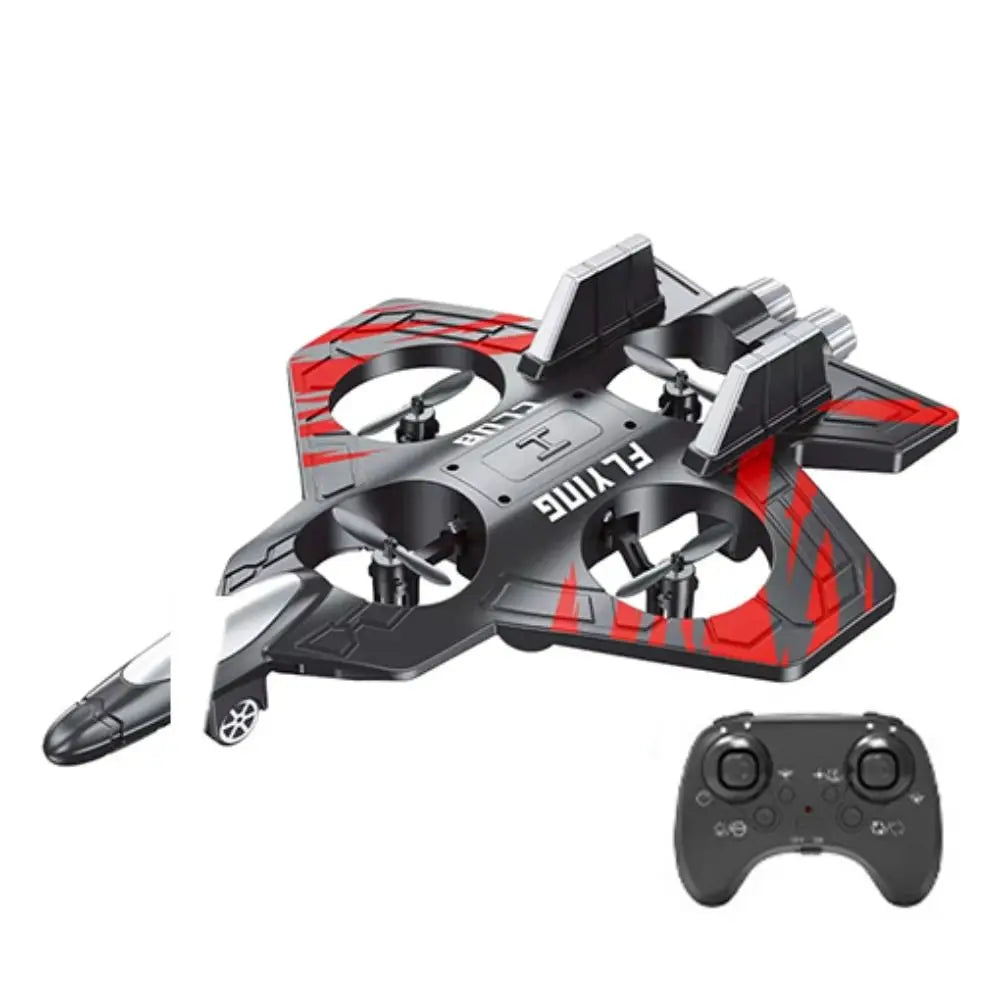 RC Plane 2.4G Remote Control Aircraft Gravity Sensing Helicopter Glider with Light EPP Foam Fighters for Boys Children