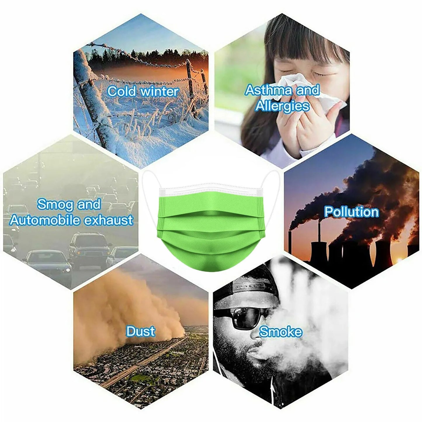 50pcs Kids Face Mask Disposable 3 Ply Safety Face Mask 4-12 Children Face Mask BUY TWO BOXES AND GET A FREE LAPTOP STAND