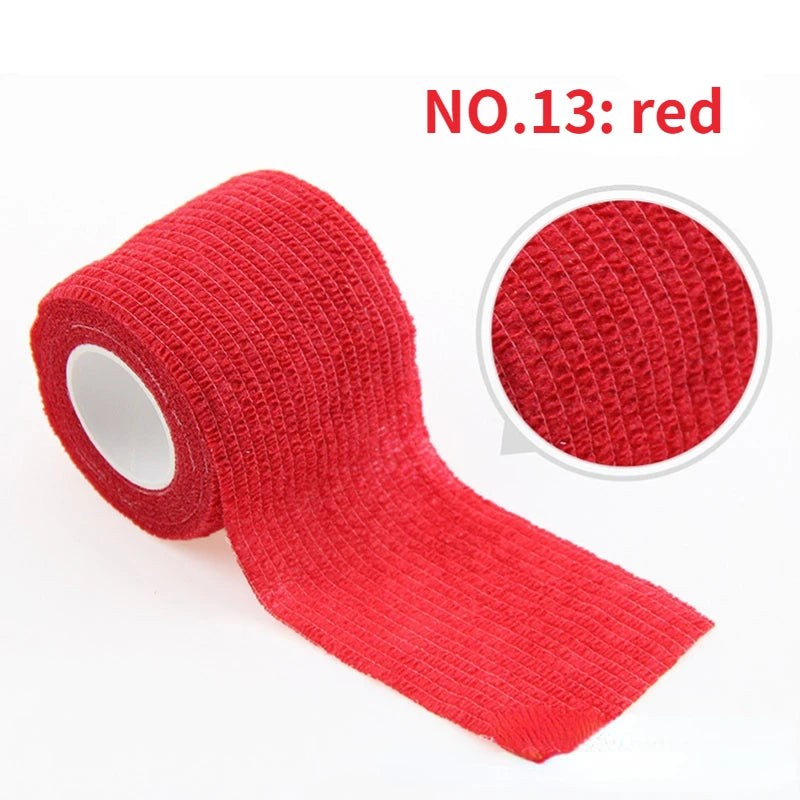 Sports Bandage Elastic Elastoplast Self Adhesive Tape Protect Wrist Palm Finger Arm Shoulder Knee Ankle Pets Leg  Safety