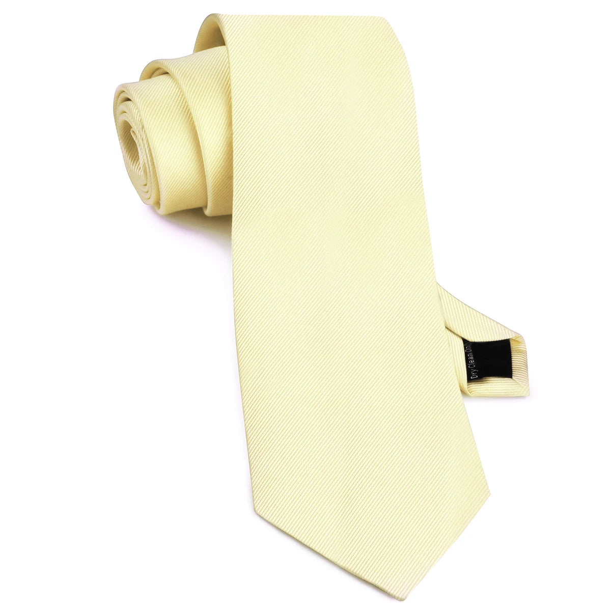 Ricnais New Arrival 2026 Classic Mens Tie Silk 8cm Formal Necktie Solid Gold Red Yellow Ties For Man Business Wedding Gift Party