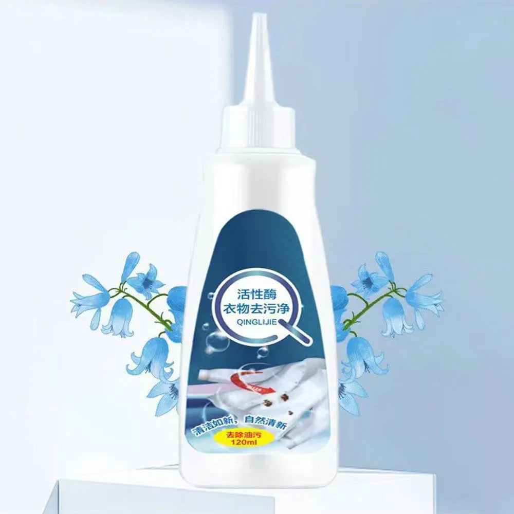 NEW 2024-2025 120Ml Laundry Stain Removers Spray Portable Active Enzyme Clothing Stain Removal Agents for Down Jacket T-Shirt