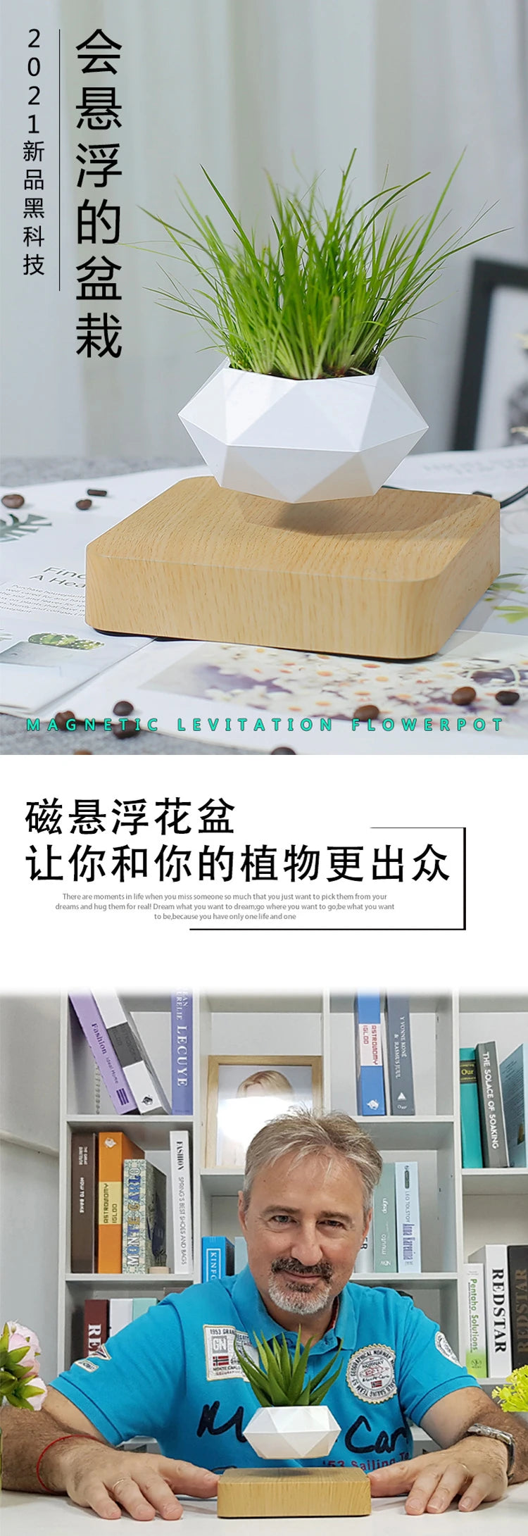 Furniture ornaments DIY flower pots suspended aerial potted plants