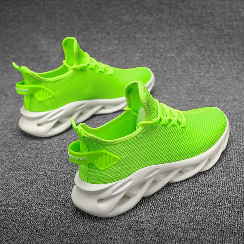 MAEDEF Casual Shoes Men Sneakers Running Shoes Non-slip Mesh Breathable Summer Outdoor Sports Shoe Anti Slip Walking Male Shoes