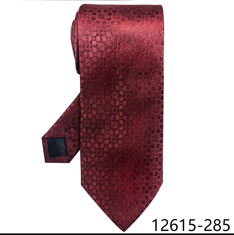100% Silk Brand Tie Men High Grade Hot sale Woven Silk Gravatas Beige Suit Accessories Men Polka dot  Easter Day Necktie Cravate