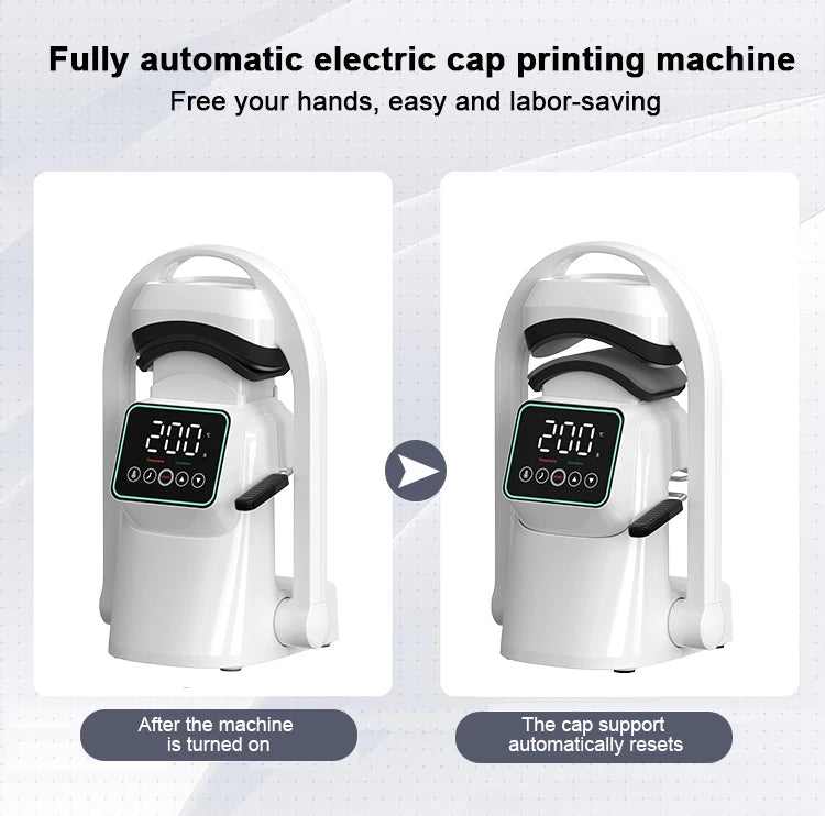 cap heat press machine for hat F138
