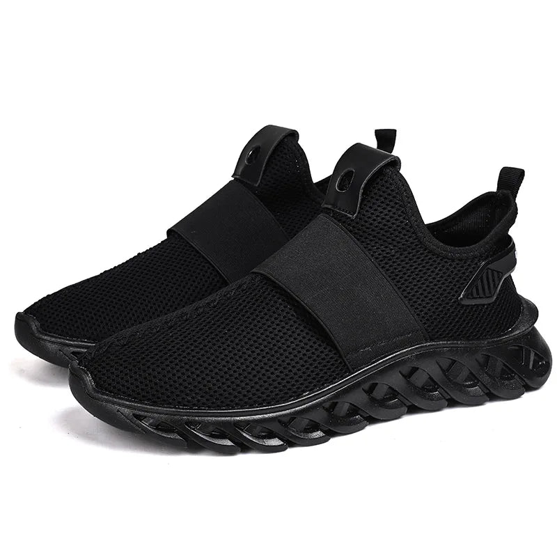 Summer Plus Size 39-46 Men Shoes Breathable Sneakers Casual Mesh Shoes Non-slip Walking Shoes Lightweight Footwear  Extra