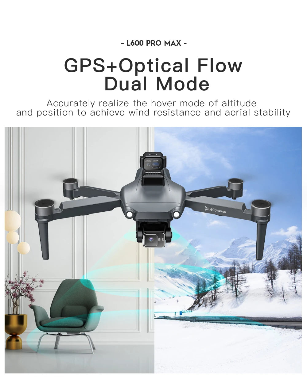 Big Sales now L600 PRO MAX GPS Drone Professional 4K 3-Axis PTZ HD Dual Camera Obstacle Avoidance Brushless Motor 5G WIFI RC Quadcopter Toys