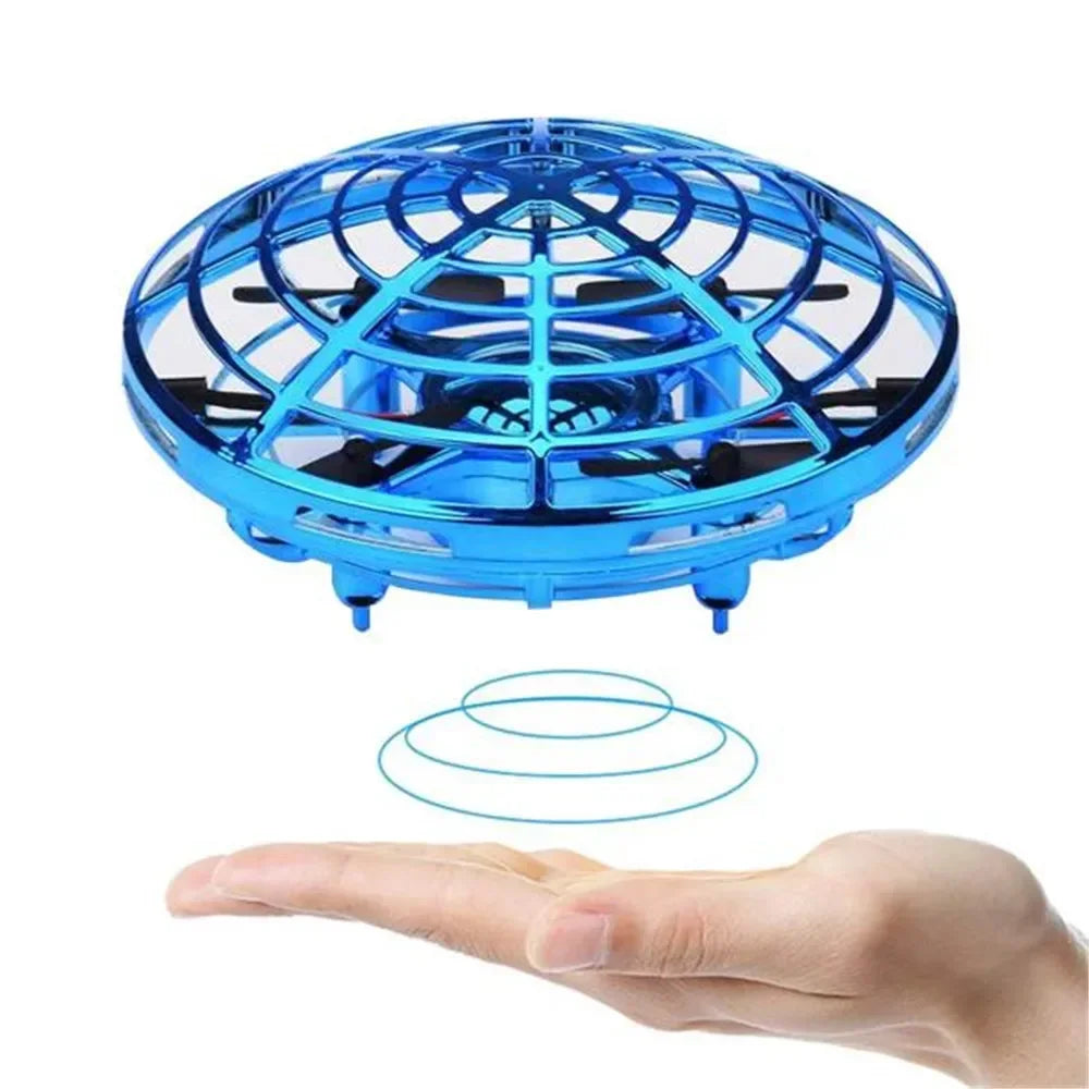 Mini Induction RC Quadcopter  Hand UFO Ball Sensing Aircraft Electric Toy for Kids