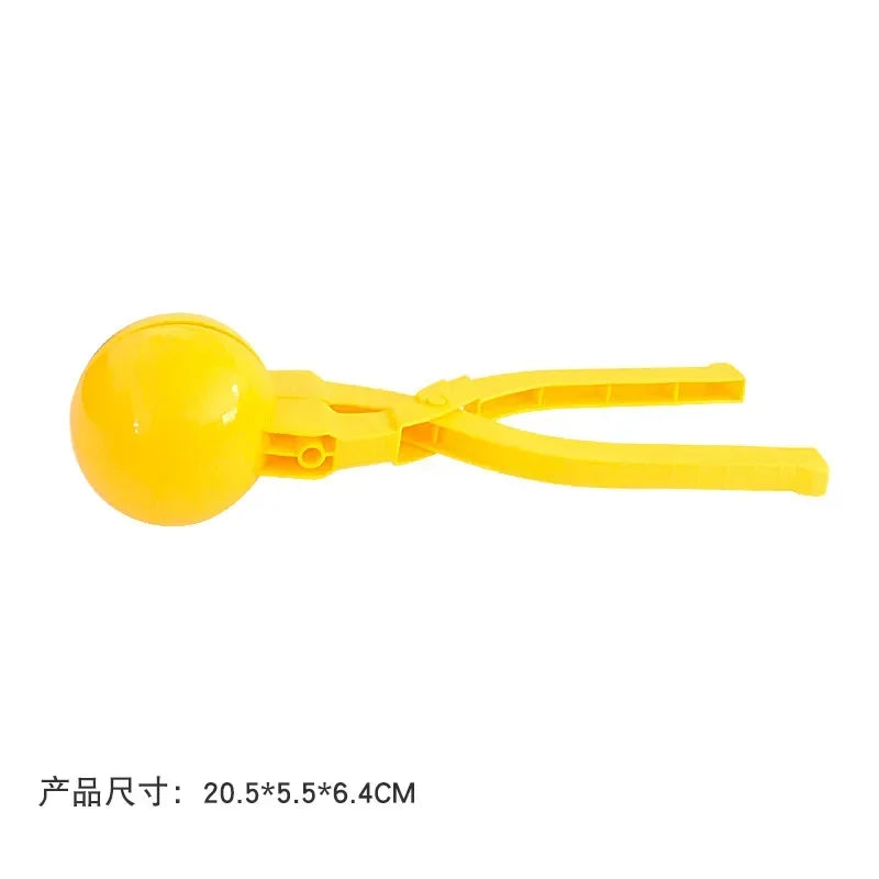 Cute Duck Shaped Snowball Maker Clip Children Outdoor Plastic Winter Snow Sand Mold Tool for Snowball Fight Outdoor Fun Sports