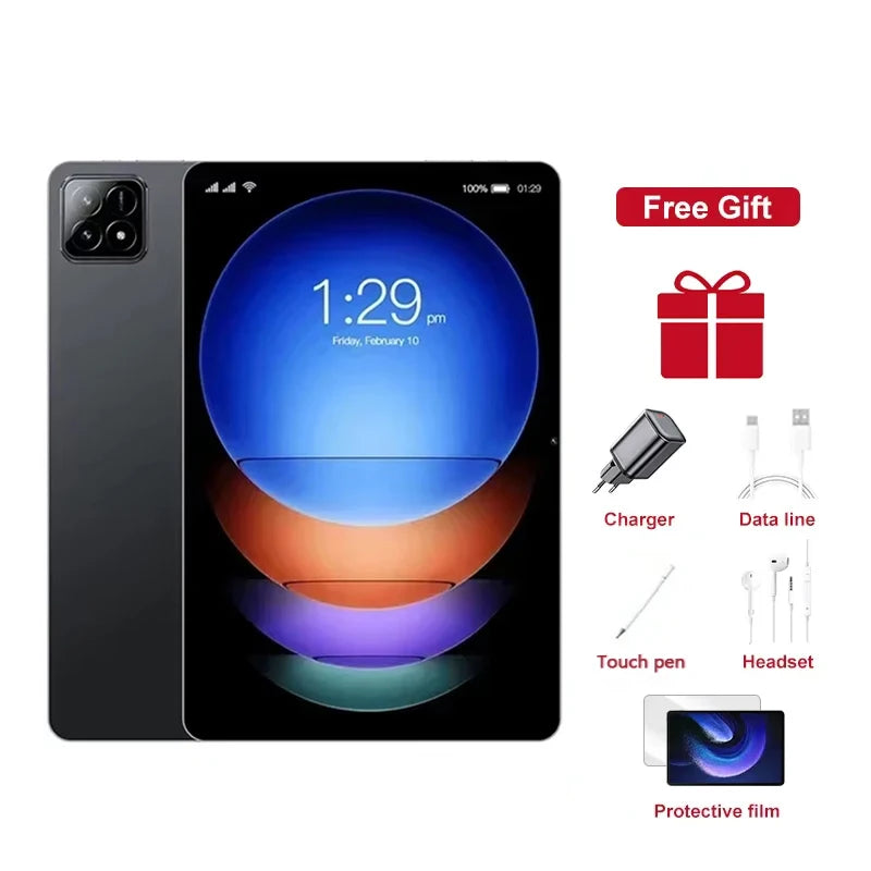 2025 Original Global Version Pad 7S Pro Android 14 Snapdrago 8gen2 Tablet PC 11inch 22GB+2TB 20000mAh GPS 5G Dual SIM WiFi Tab
