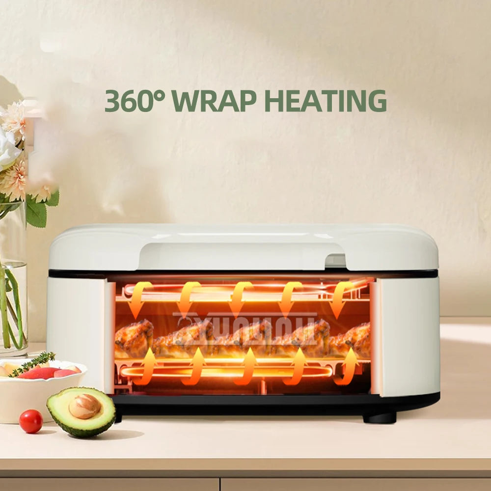 Brand New 2024-2025 Double-Sided Heating Pancake Bake Machine Cooker Steamer Electric Baking Pan Multifunctional Maquina Electrica Panqueque