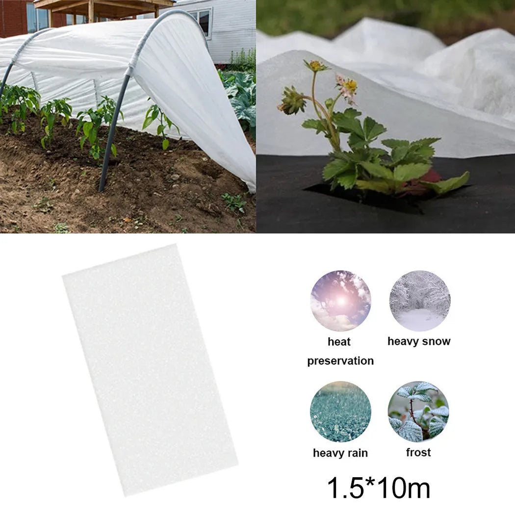New 2024 Fleece Plant Anti-freeze Cover Garden Frost Winter Plant Protecter Non-Woven Fabric Prevent Frostbite Thermal-Insulation Cover Cloth