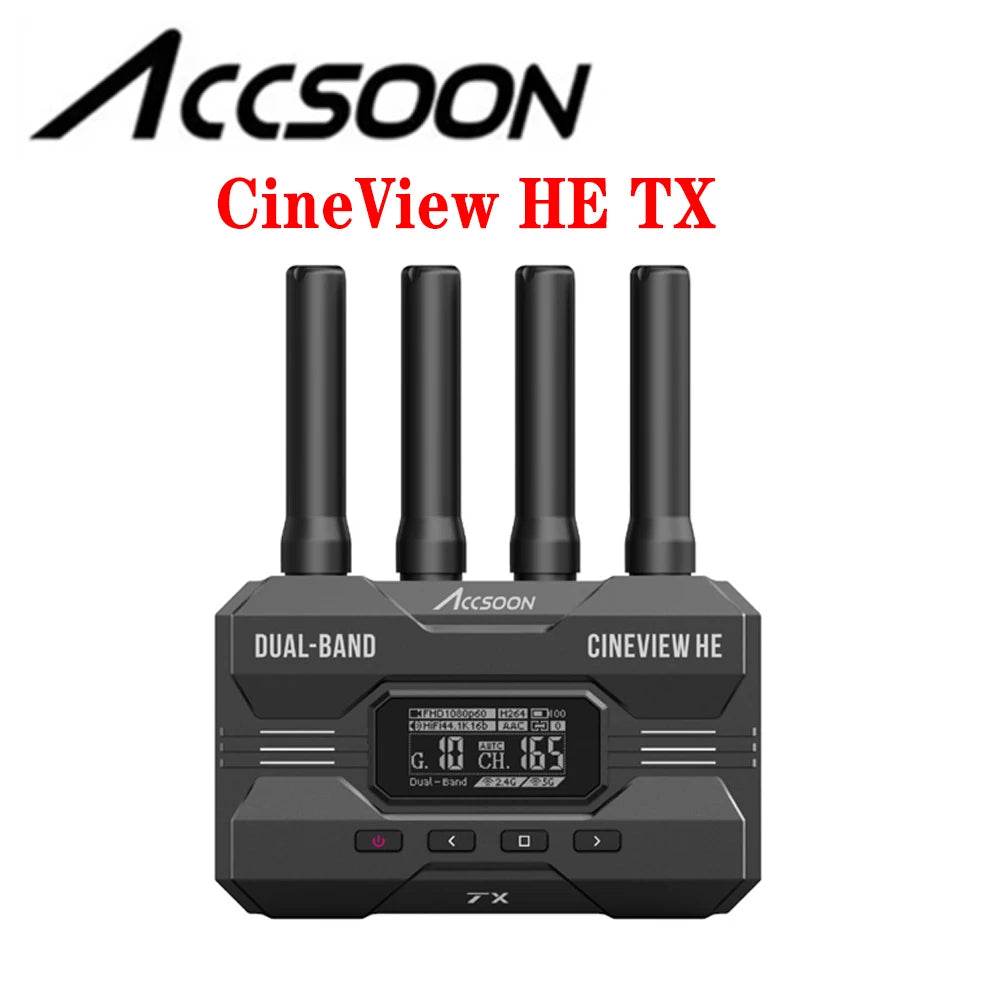 ACCSOON CineEye 2/2S CineView HE/SE/QUAD Image Video Transmission System SDI HDMI-Compatible 1200ft Image Video Transmission